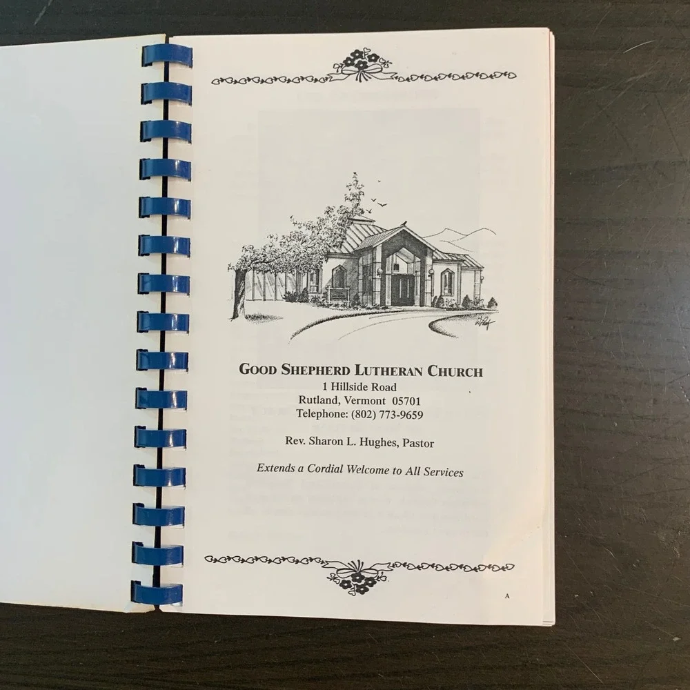 Good Shepherd Lutheran Church 50th Anniversary‎ Community Cookbook Rutland VT